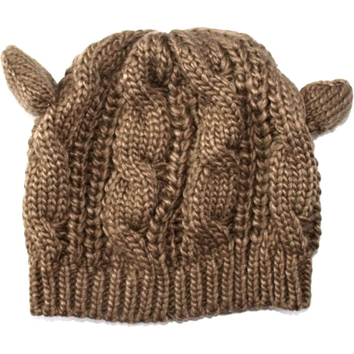 2016 Fashion Lady Girls Winter wool makes hotspot Cat Ear Hat Beanie  Free shipping ModelSupplies