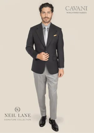 Ellis Black Pindot Jacket